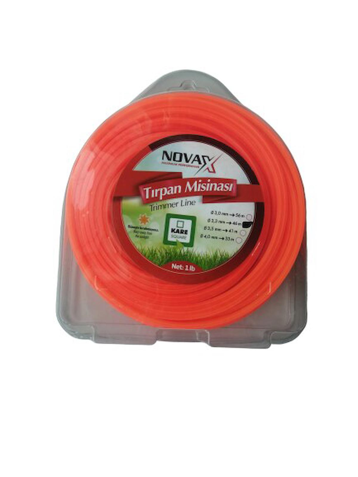 Novax  Tırpan Misina Kare 3.3mm 46 mt