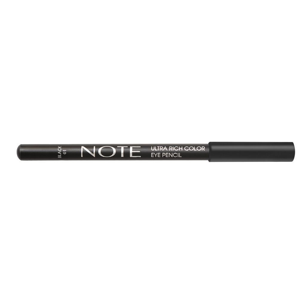 Note Ultra Rich Color Eye Pencil Göz Kalemi 01 Black