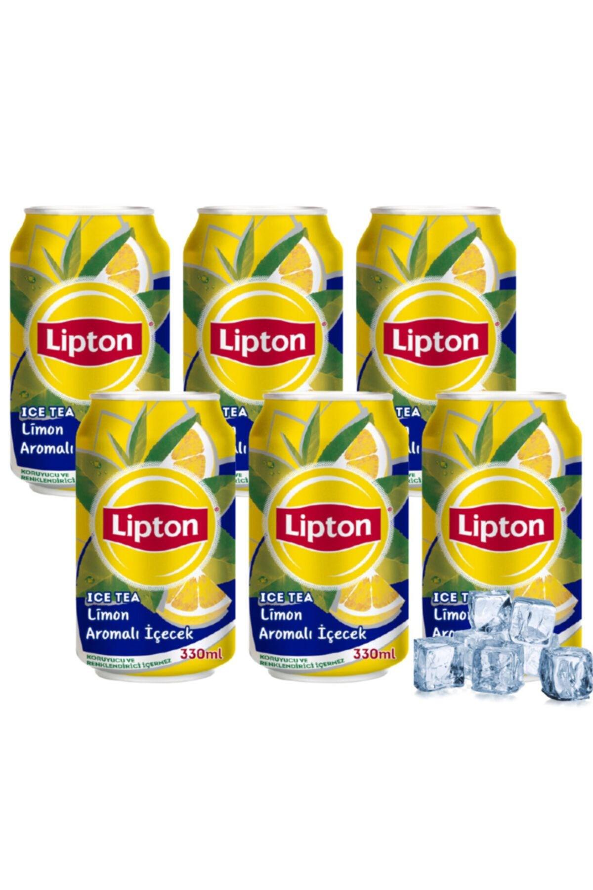 Lipton Ice Tea Limon Soğuk Çay 330 ml x 6 Adet