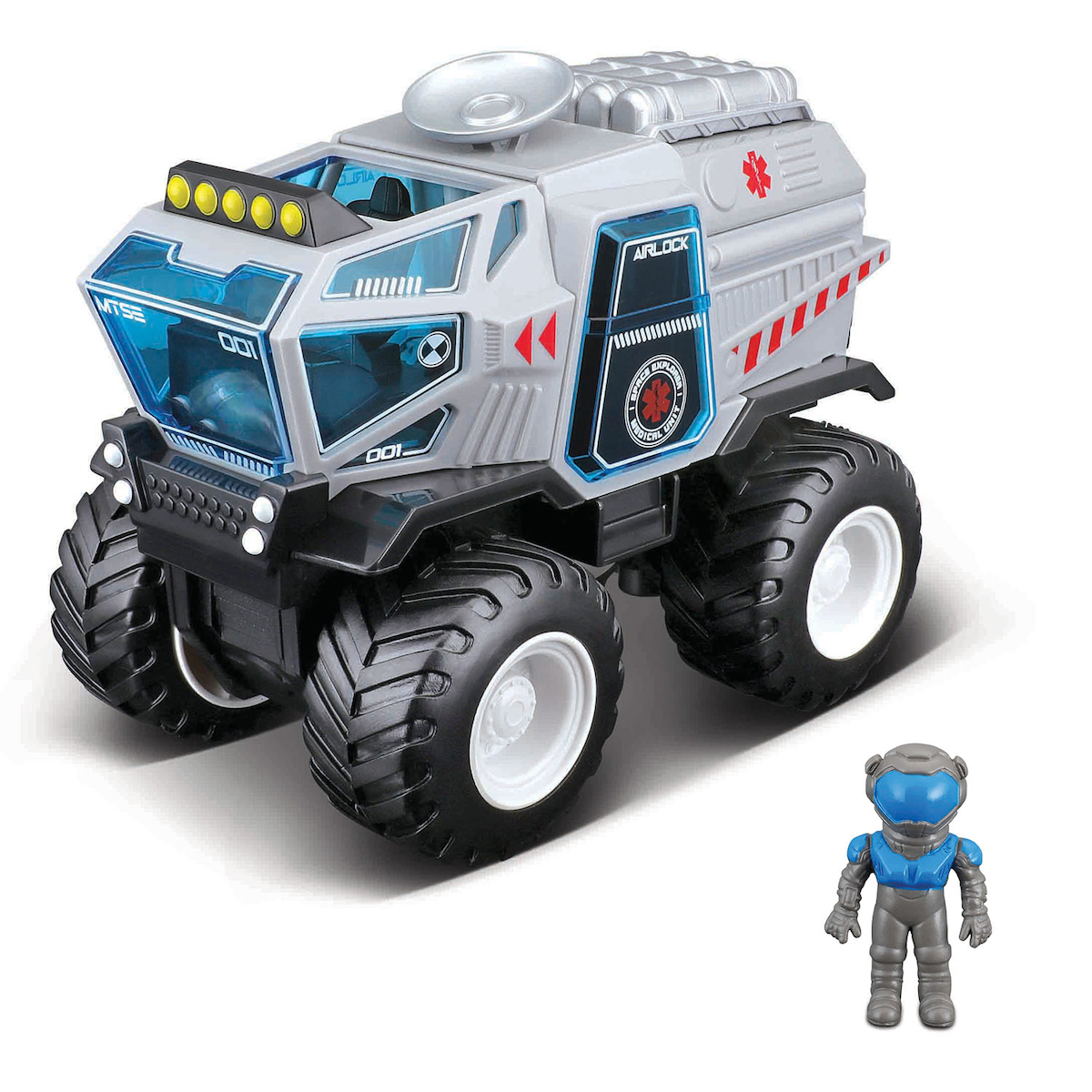 Space Explorers 4x4 Rover Uzay Aracı ve Figür Mavi