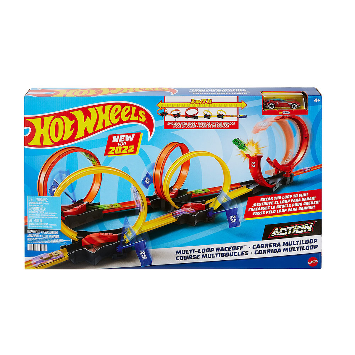 Hot Wheels Çok Çemberli Yarış Seti