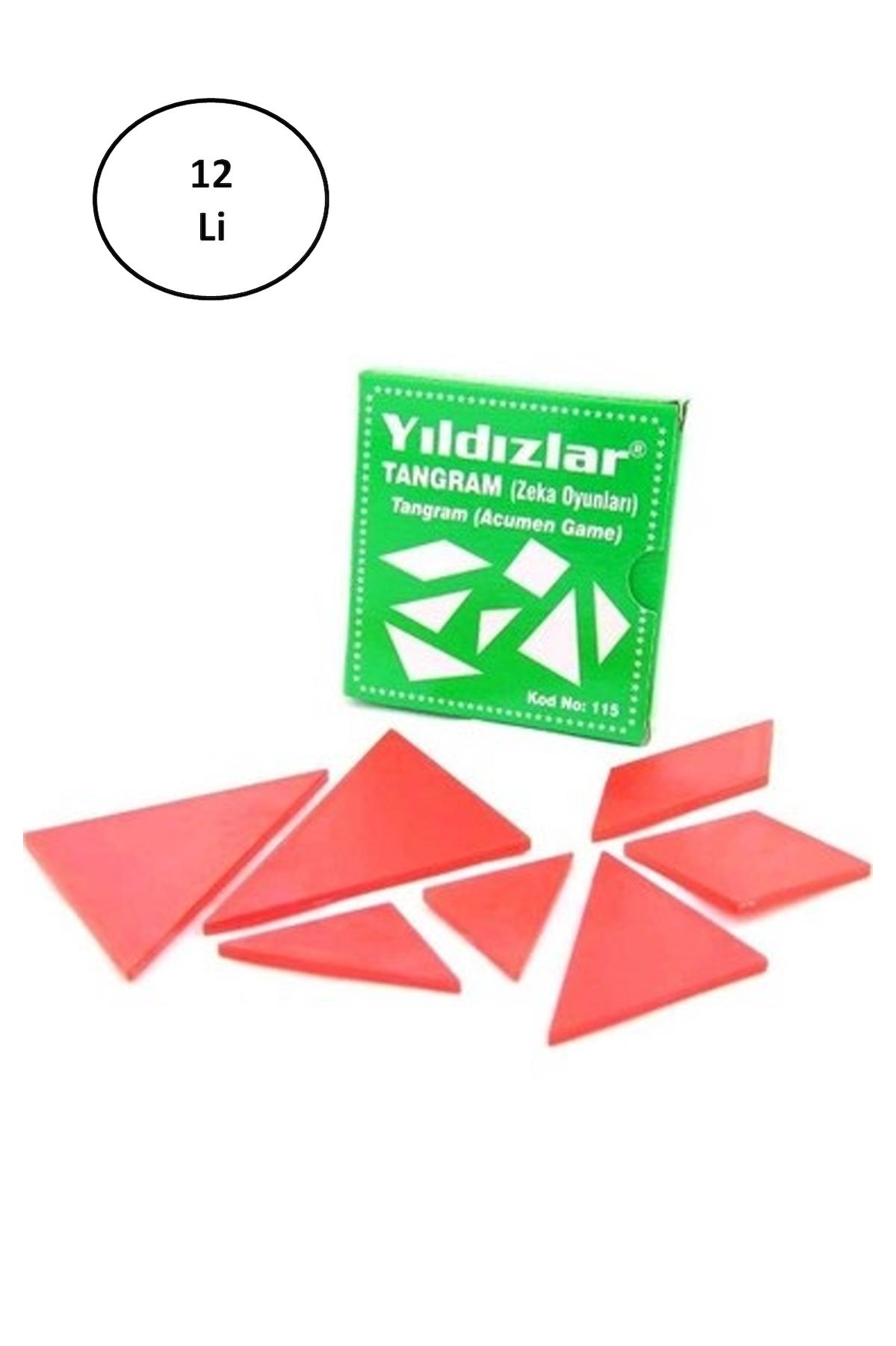 Yıldızlar Tangram Zeka Oyunu 12'li