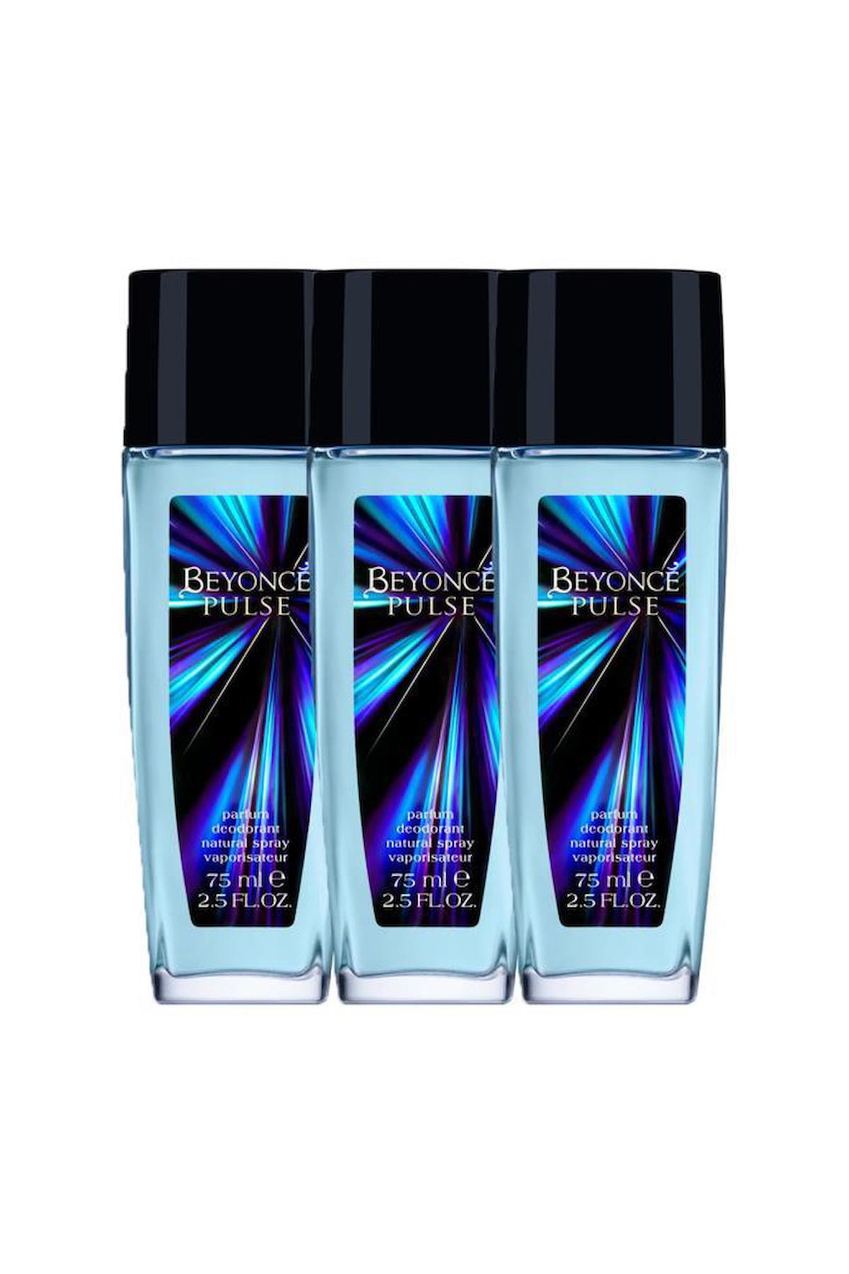 Beyonce Pulse Parfüm Deodorant 75 ml x3 Adet