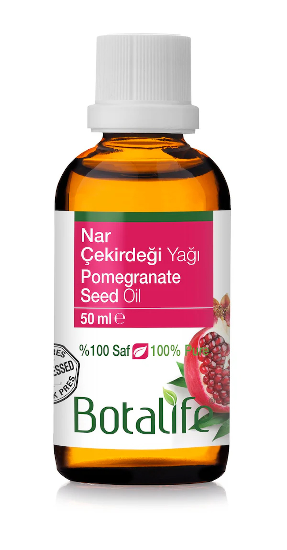 Botalife Saf ve Doğal Nar Çekirdeği Yağı 50ml