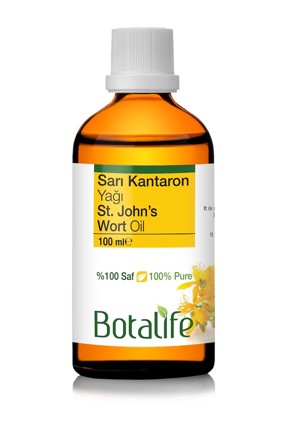 Botalife Saf ve Doğal Sarı Kantaron Yağı 100ml