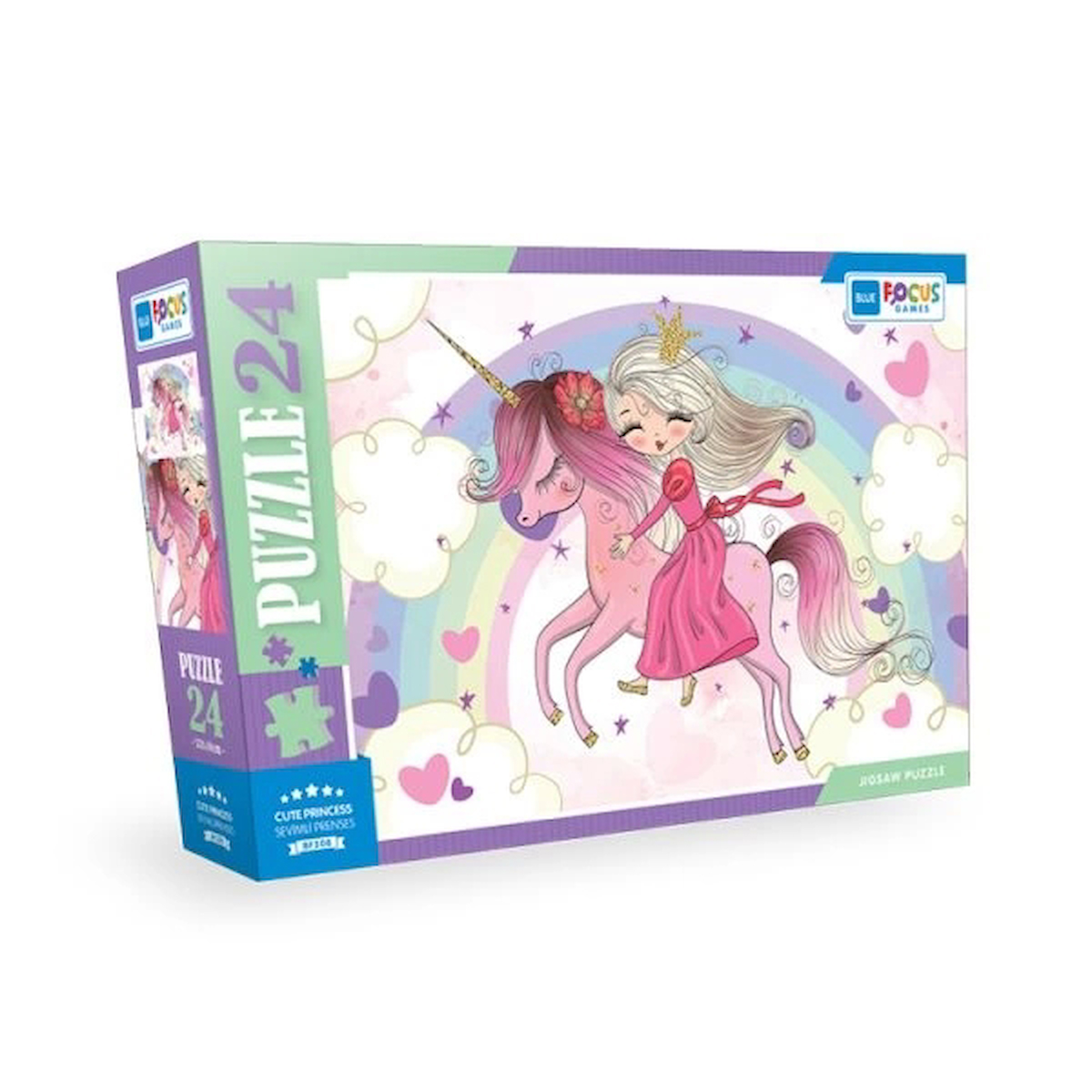 Blue Focus - Cute princess (Sevimli Prenses) - Puzzle 24 Parça