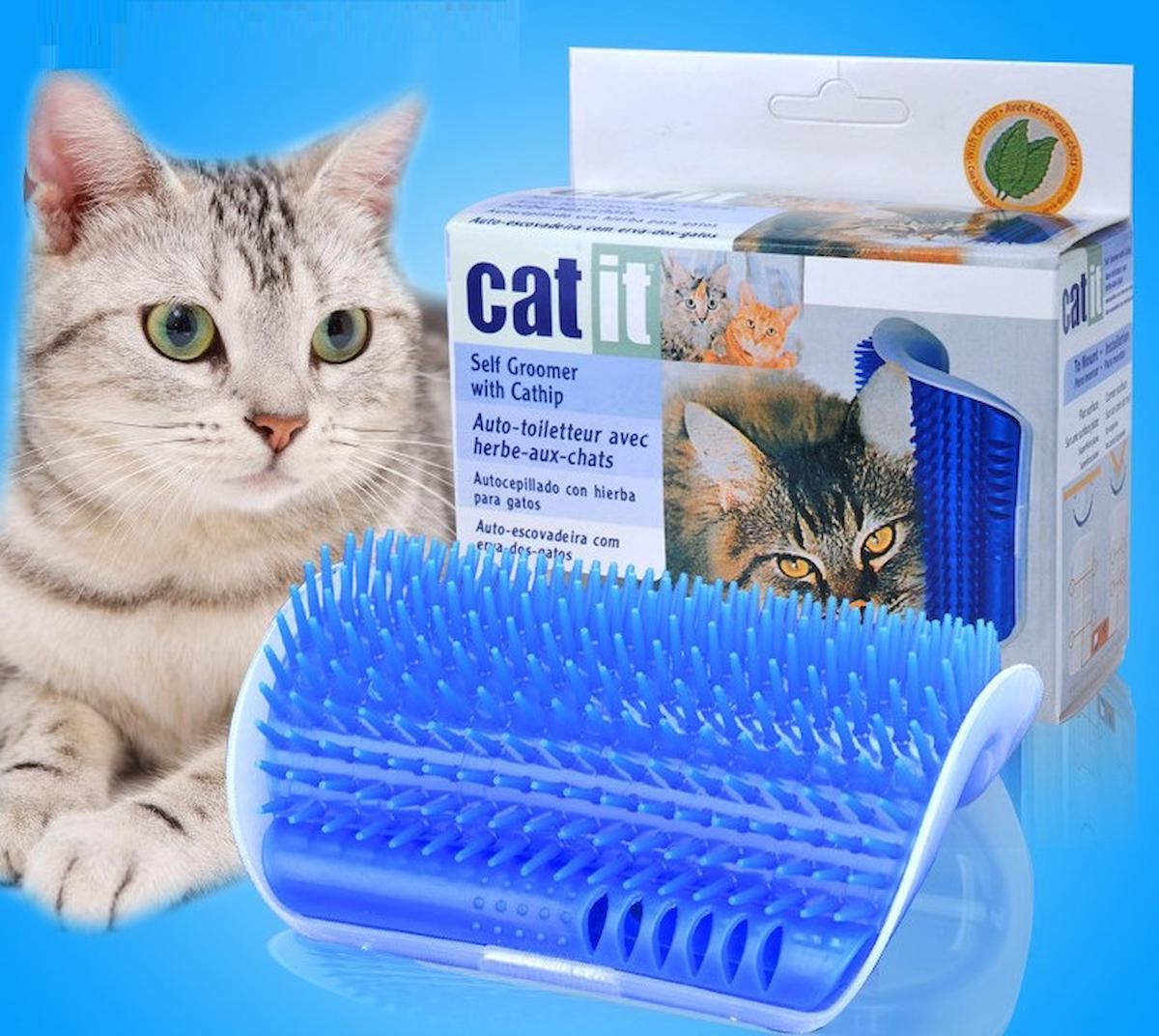 Catit Kedi Kaşınma Aparatı Mavi (3984)