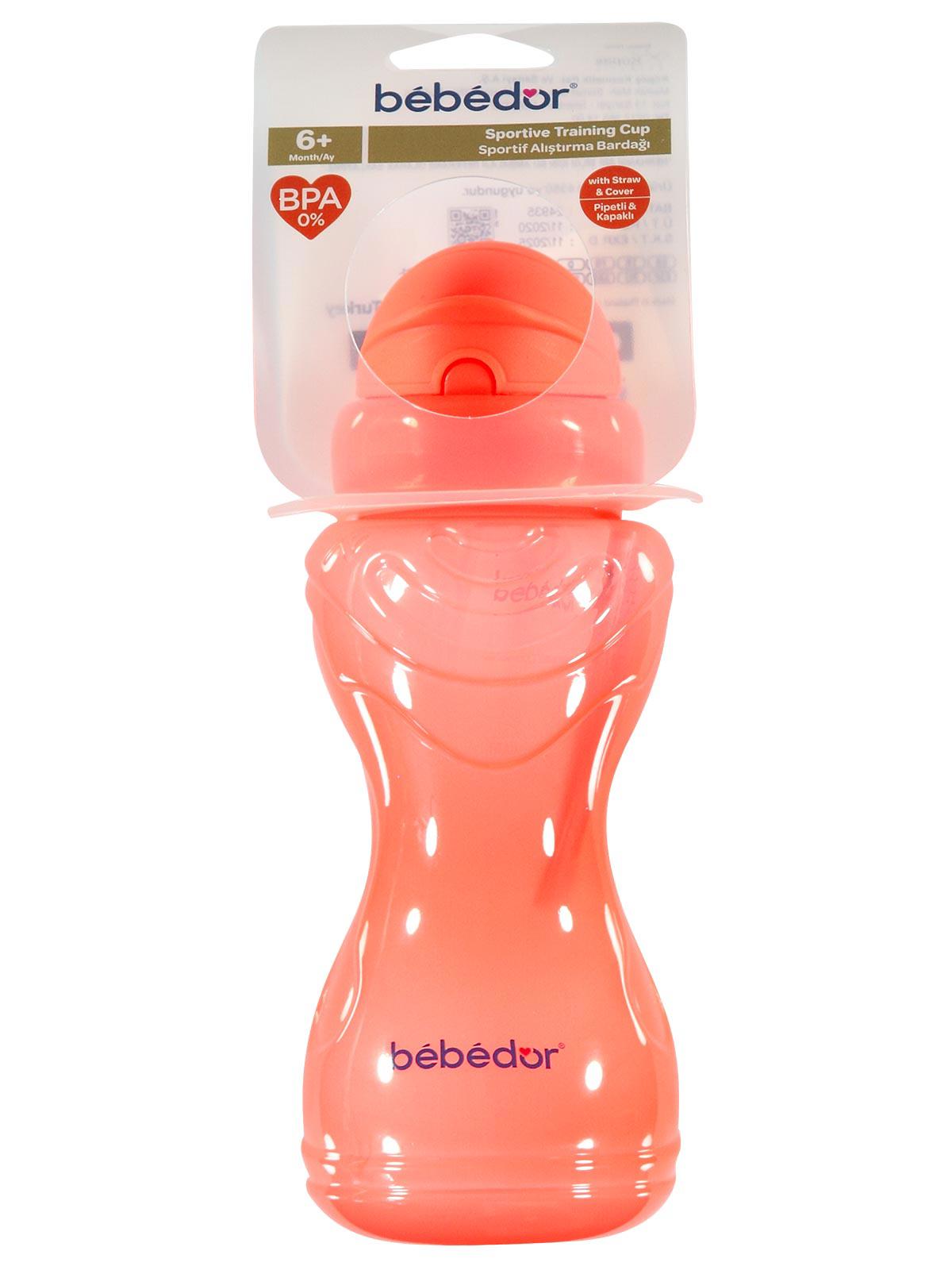 Bebedor Sportif Pipetli Alıştırma Bardağı 6+ Ay Neon Pembe