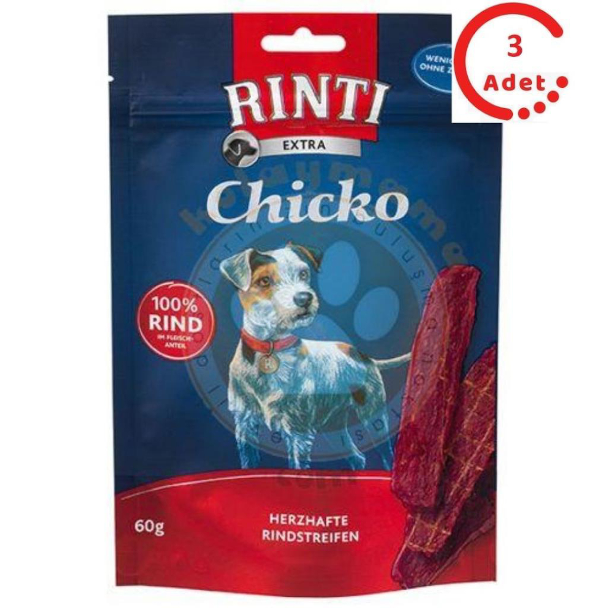 Rinti Extra Sığır Etli Köpek Ödülü 60 Gr x 3 Adet