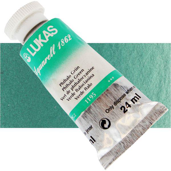 Lukas 1862 Artist 24ml Sulu Boya 1195 Phthalo Green Seri 2