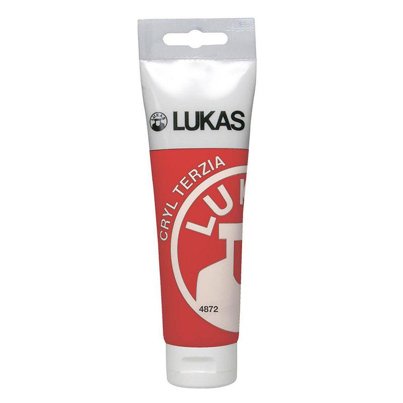 Lukas Terzia Akrilik Boya 125ml No:4872 Cadmium Red Light