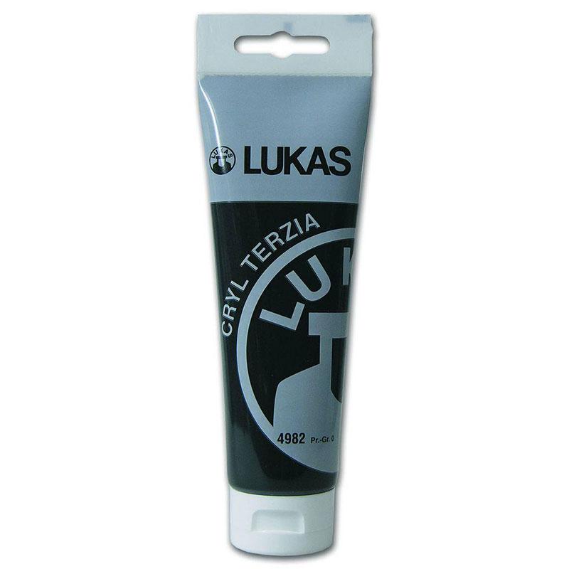 Lukas Terzia Akrilik Boya 125ml No:4982 Ivory Black