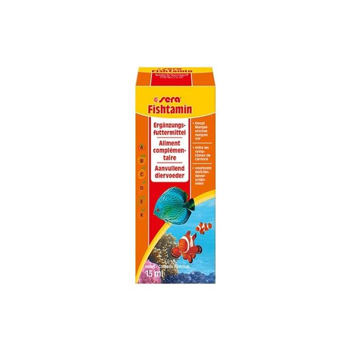 Sera Fishtamin 15 ml Balık Vitamini