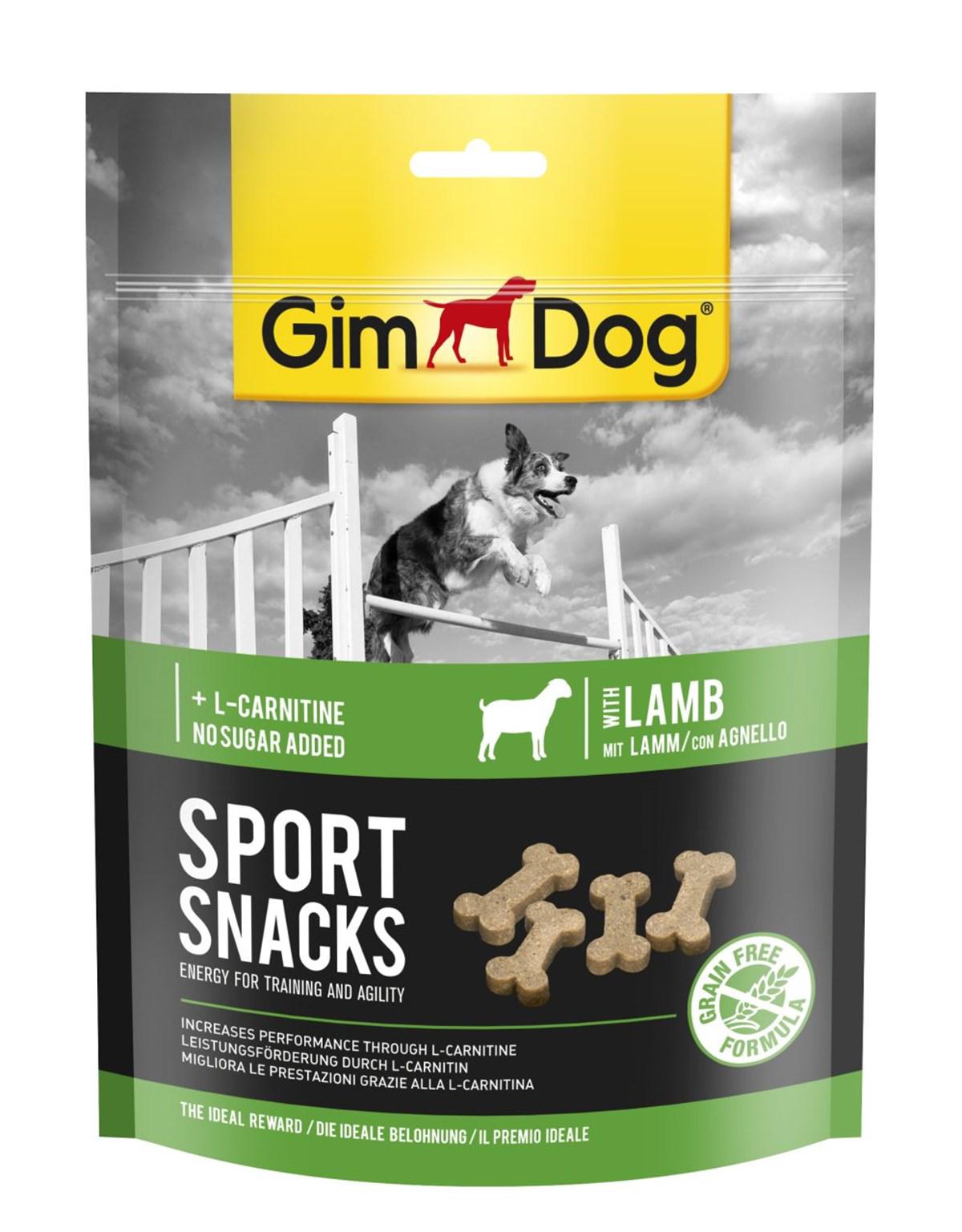 Gimdog Sport Snacks Kuzu Etli Yetişkin Ödül Maması 150 gr 