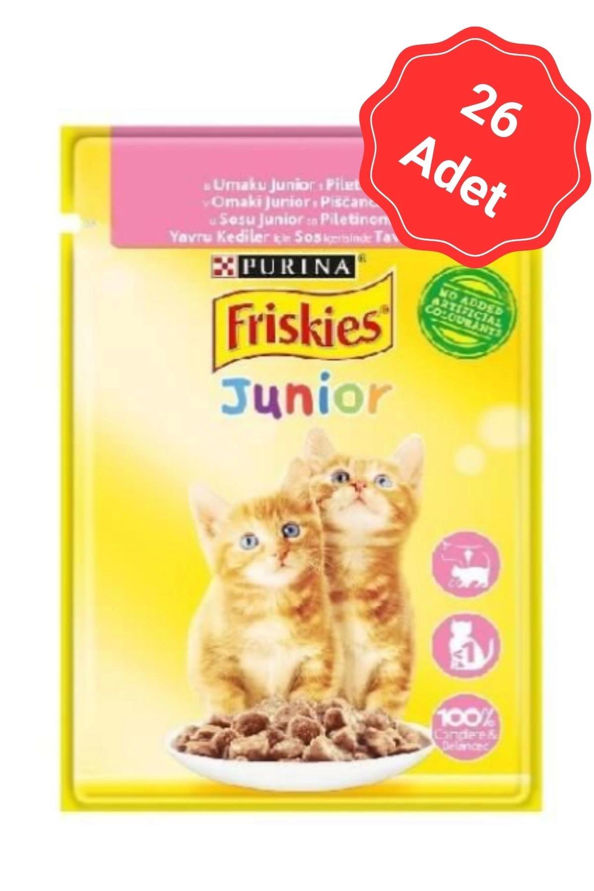 Friskies Tavuklu Yavru Kedi Yaş Maması 85 Gr x 26 Adet