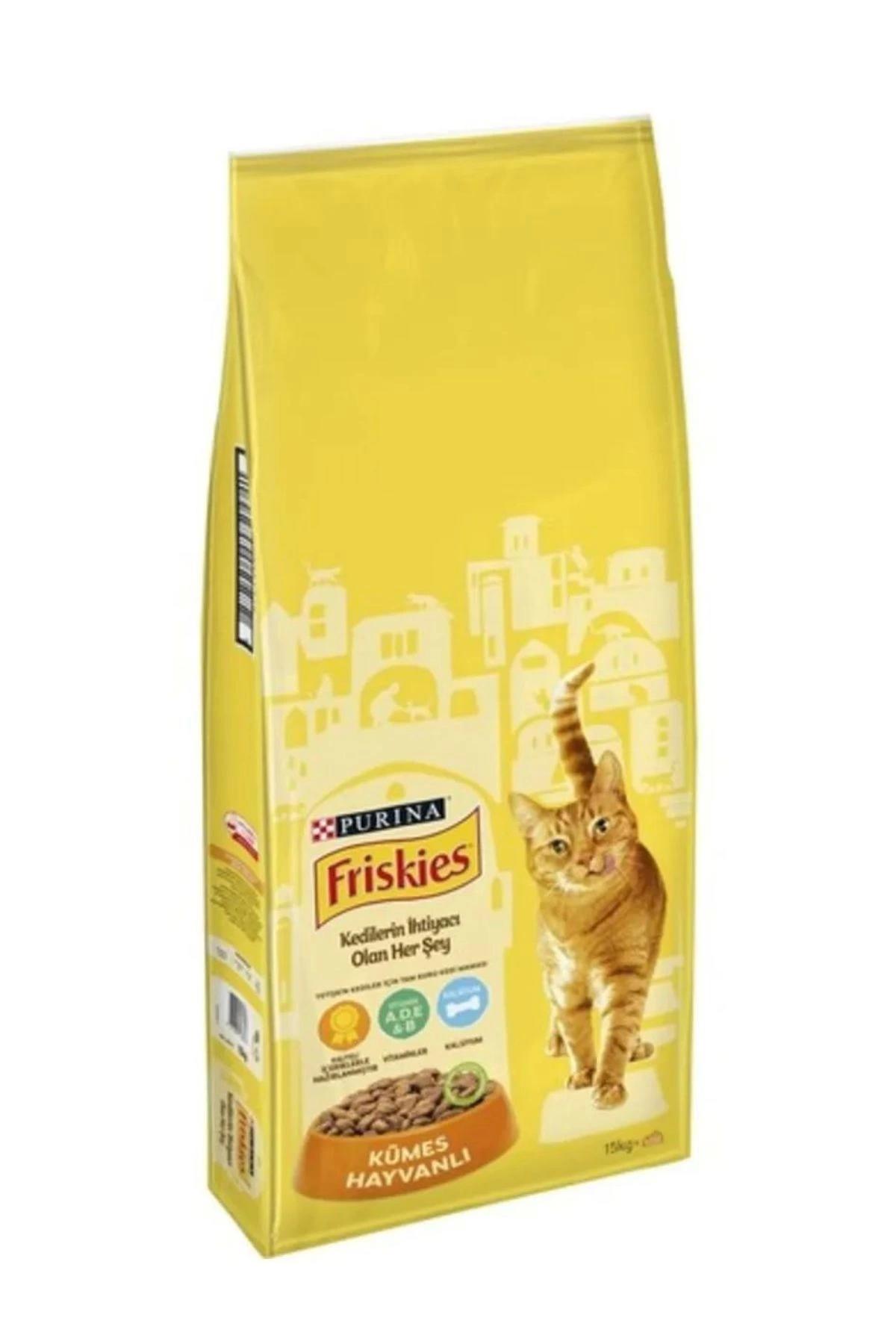 Friskies Kümes Hayvanlı Yetişkin Kedi Kuru Maması 15 Kg