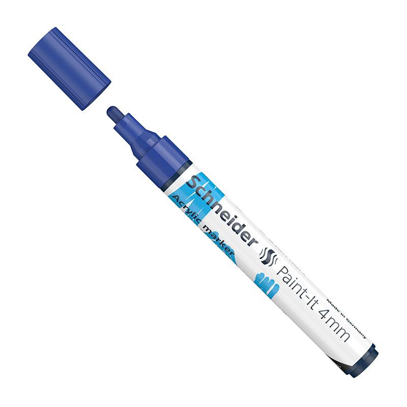 Schneider Akrilik Marker Kalem 320 4mm 203 Blue