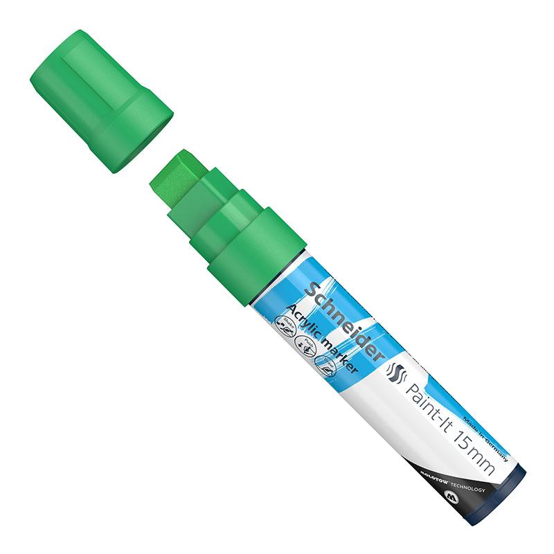 Schneider Akrilik Marker Kalem 330 15mm 304 Green