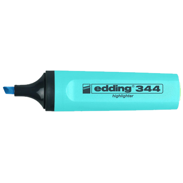 Edding Fosforlu Kalem 344 Mavi