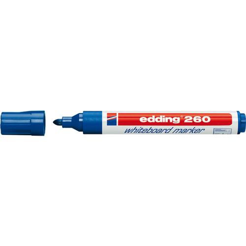 Edding (E-260) Beyaz Tahta Kalemi Mavi 10 Lu