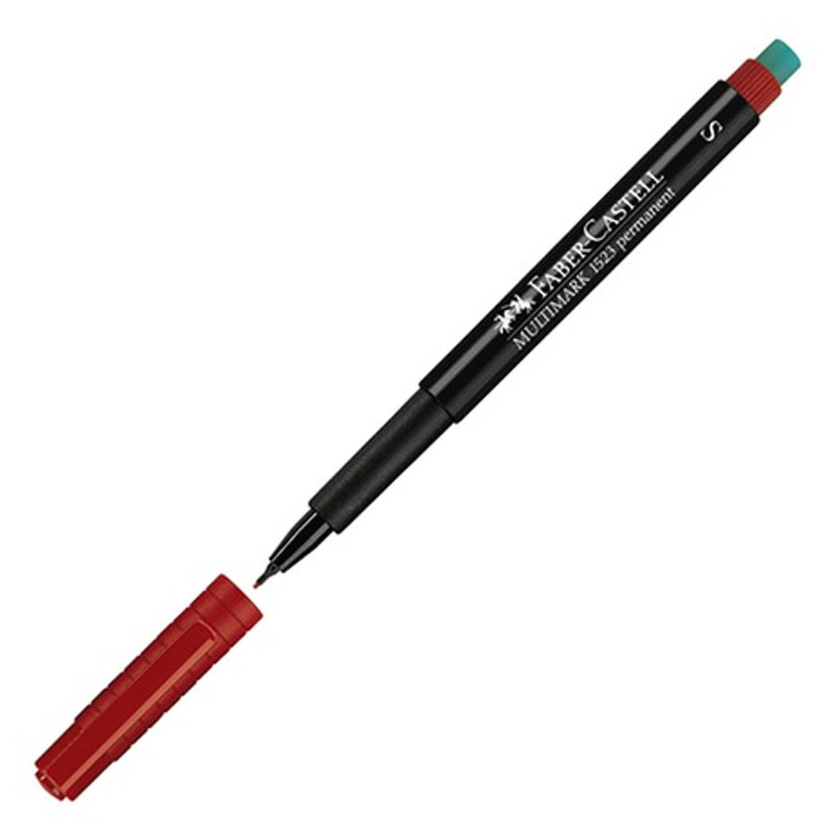 Faber Castell Kırmızı (S) Asetat-CD  Kalemi