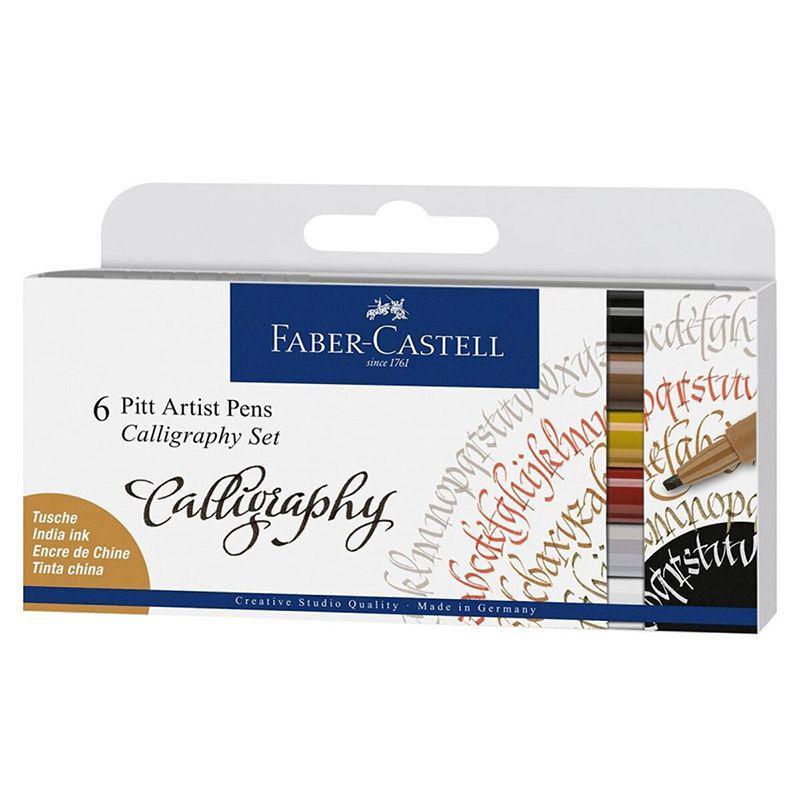 Faber Castell Calligraphy Seti 6lı 167506