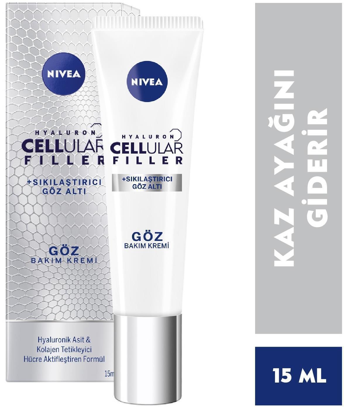 Nivea Hyaluron Cellular Filler + Sıkılaştırıcı Göz Kremi 15 Ml