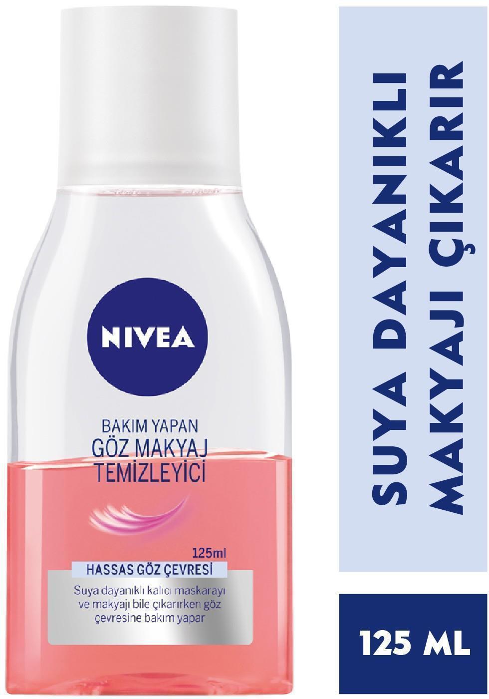  Nivea Bakım Yapan Göz Makyaj Temizleyici 125ml