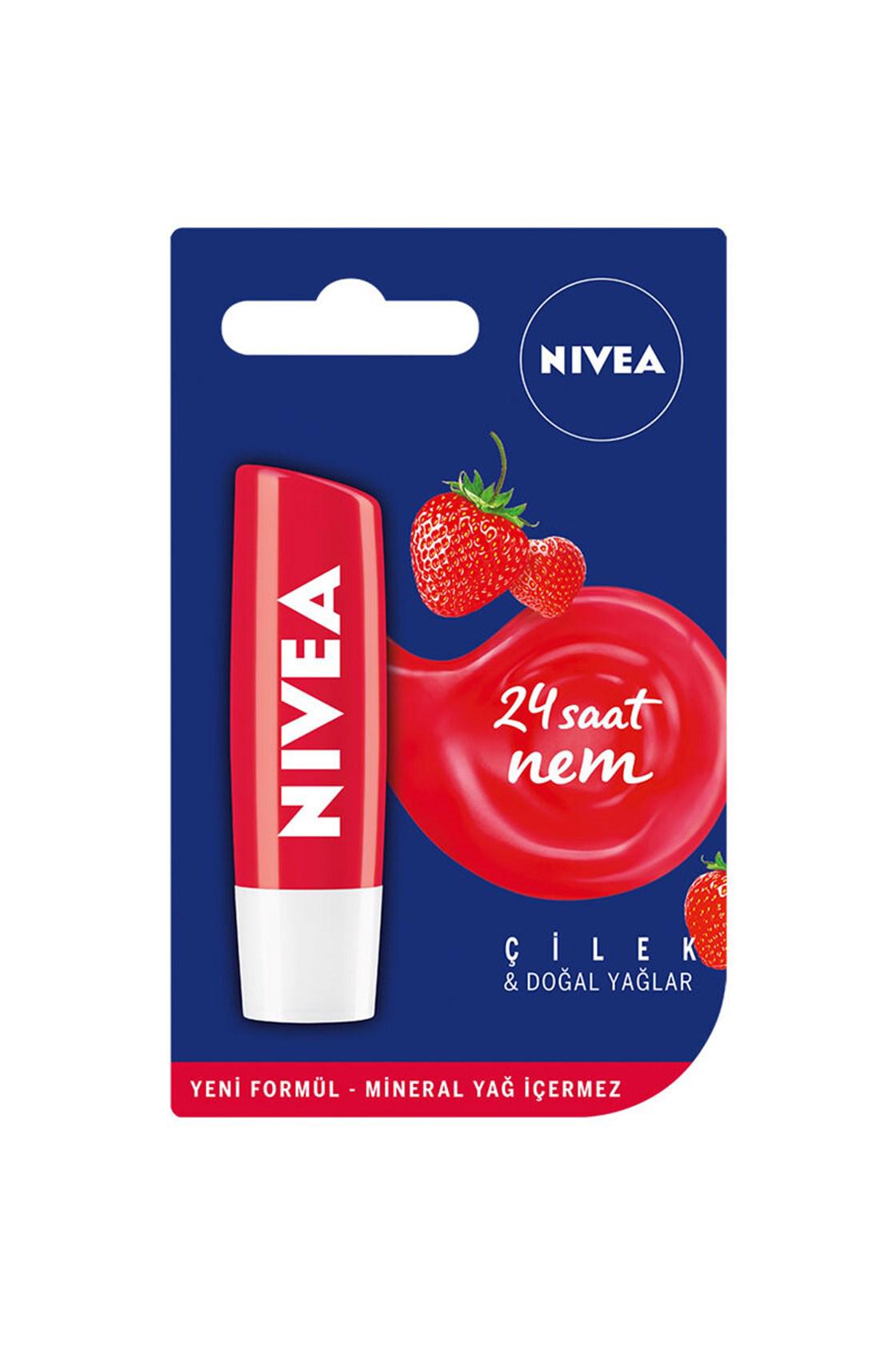 Nivea Lip Care Çilek