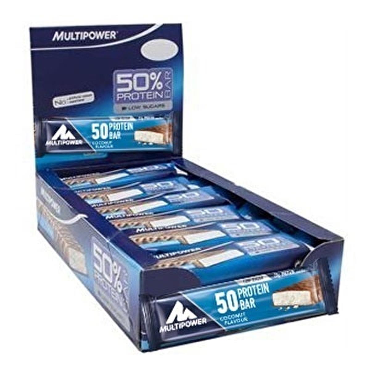 Multipower %50 Protein Bar 50 Gr 20 Adet - HİNDİSTAN CEVİZİ