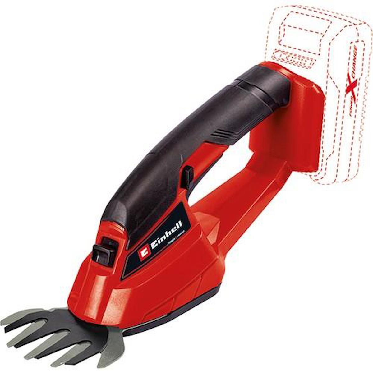 Einhell GC-CG 18/1 Li - Solo Akülü Çit Budama (Akü ve Şarj Dahil Değildir)