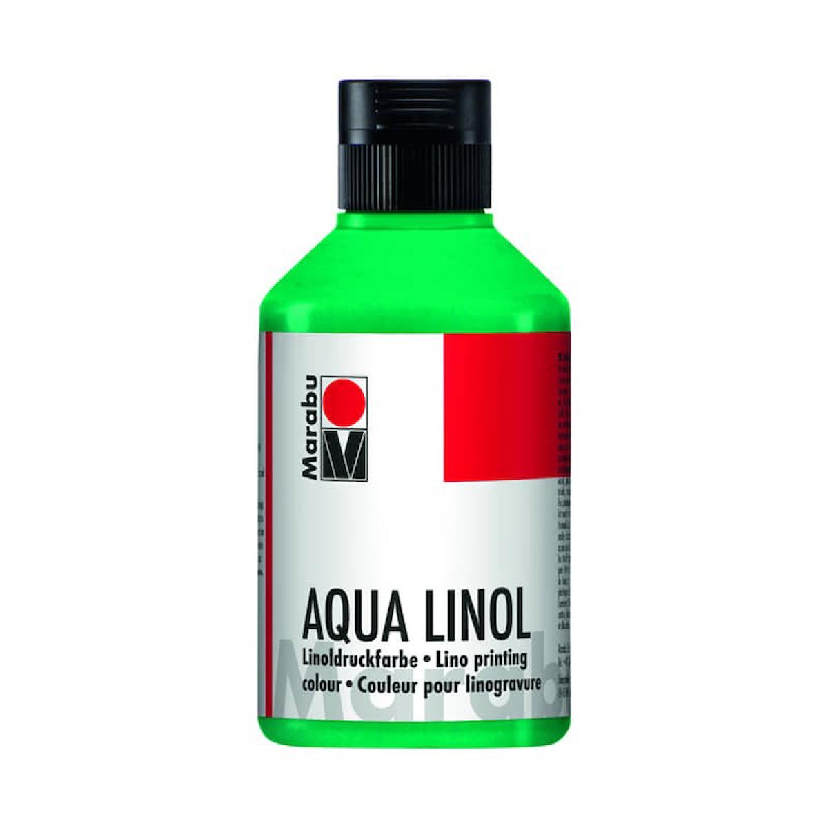 Marabu Aqua Linol Baskı Boyası Blue Green 250 ml