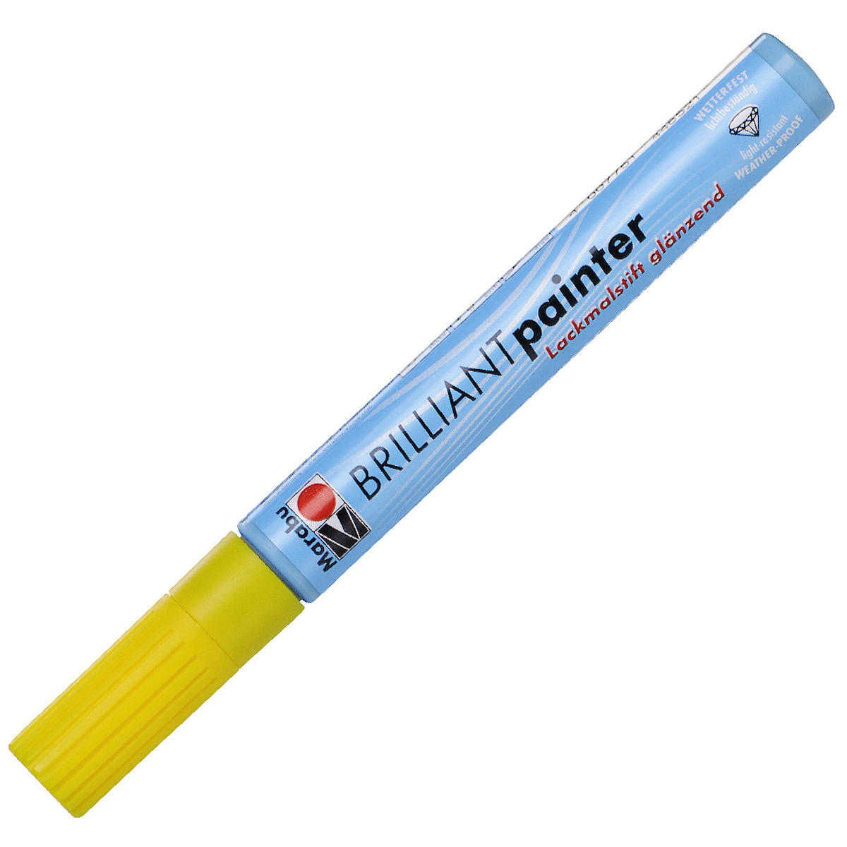 Marabu Brilliant Painter 220 Sarı 2-4 mm Marker