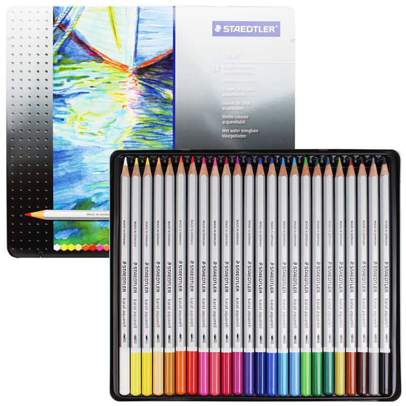 Staedtler Karat Aquarell Sulu Boya Kalemi 24lü Set