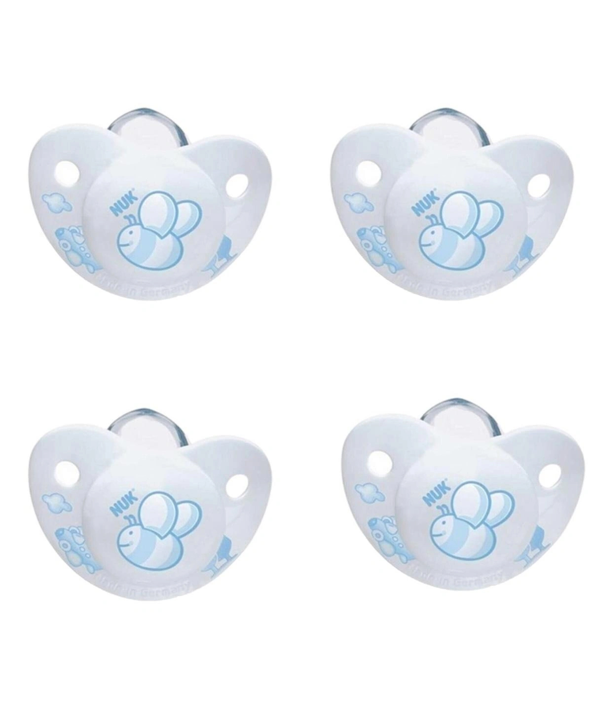 Nuk Baby Blue&Rose Silikon Uyku No:2 6-18 Ay 4 Adet	