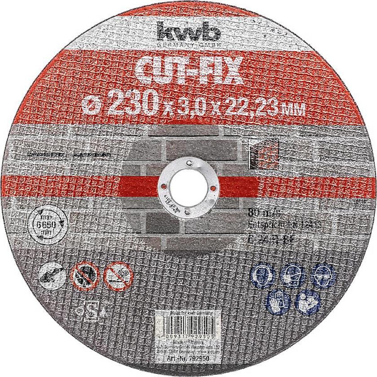 KWB Flex Taşı Metal Kesici Ø230x3,0x22,23mm 792950