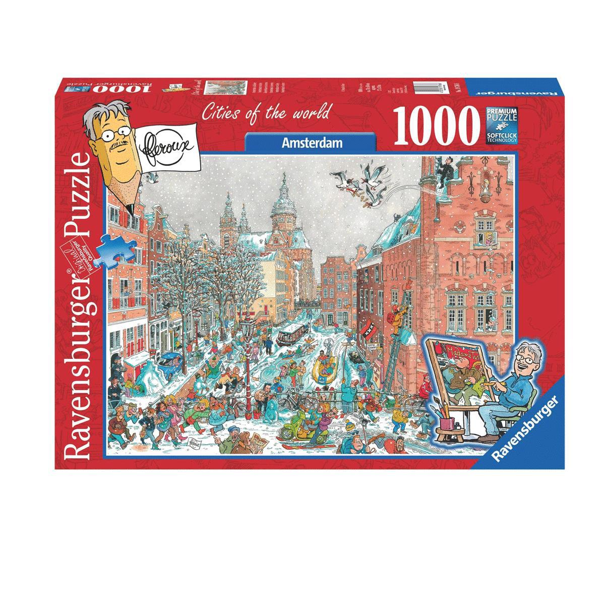 FABBATOYS Köy Kulübesi 1000 Parça Puzzle