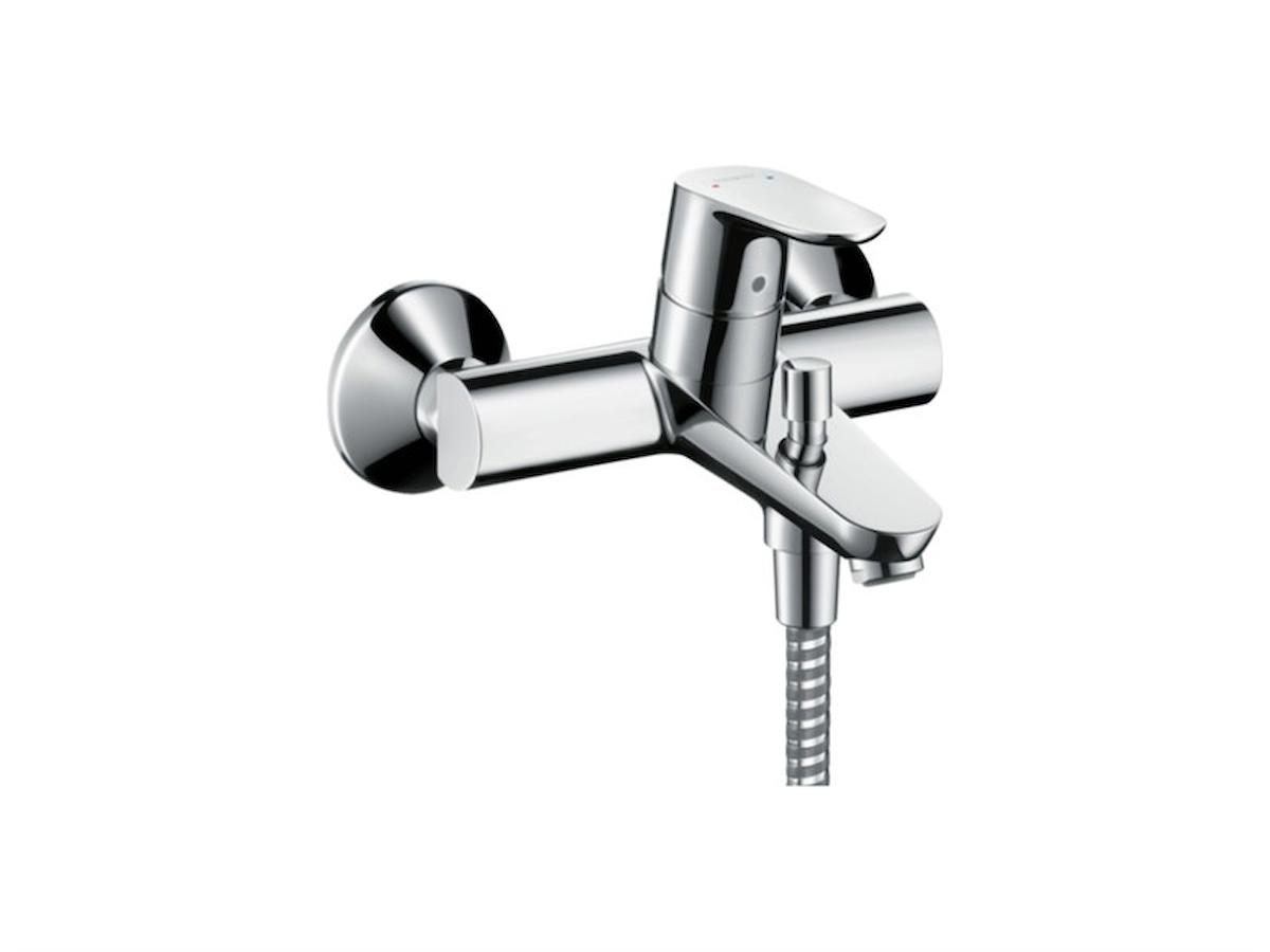 Hansgrohe Focus Tek Kollu Banyo Bataryası Aplike Krom