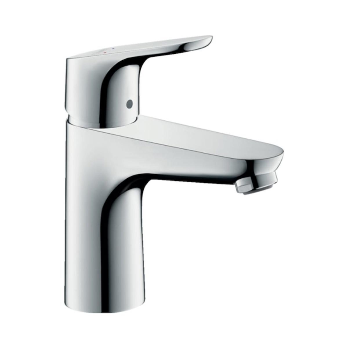 Hansgrohe Focus Tek Kollu Lavabo Bataryası 100 Kumandalı, Krom