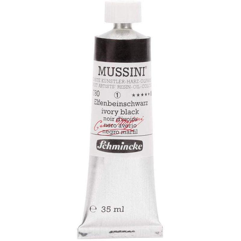 Mussini 35ml Yağlı Boya Seri:1 No:780 Ivory Black