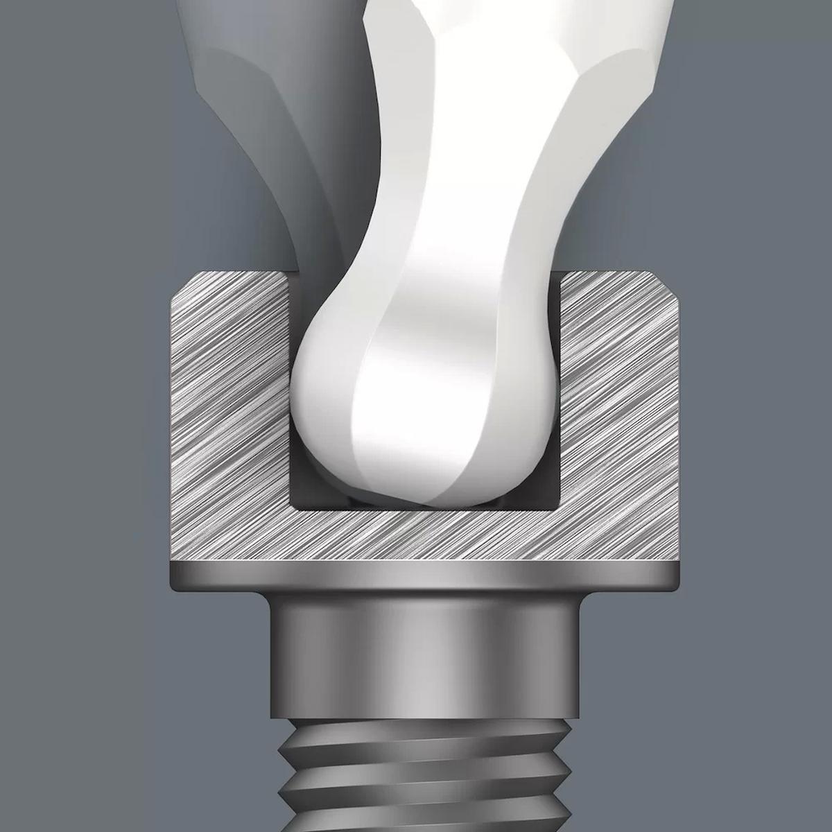 Wera 2052 Top Baş Mikro Alyan 1,5x60mm Tornavida 05118090001