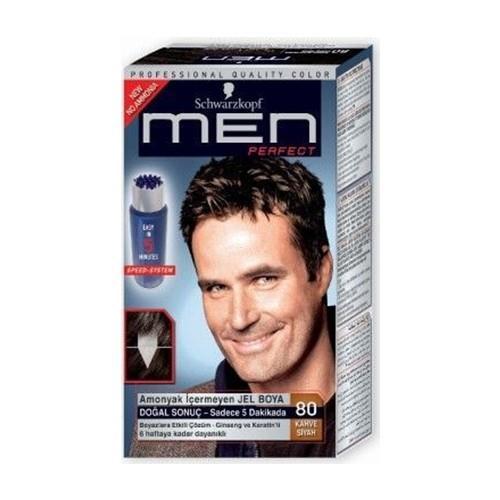 Schwarzkopf Men Perfect 80 Siyah Kahve Saç Boyası