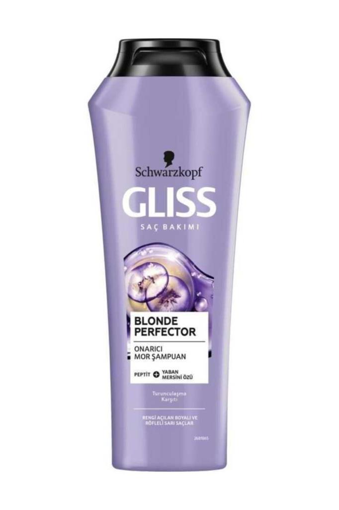 Gliss Blonde Perfector Turunculaşma Karşıtı Onarıcı Mor Şampuan 250 Ml