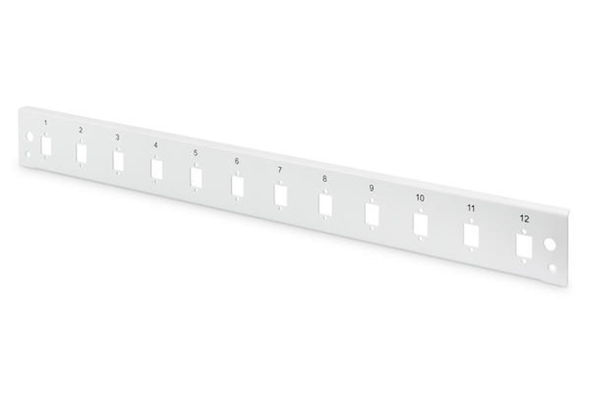 Digitus DN-96206-QL 1 Port LC DX SC SX E2000 SX Fiber Optik Patch Panel