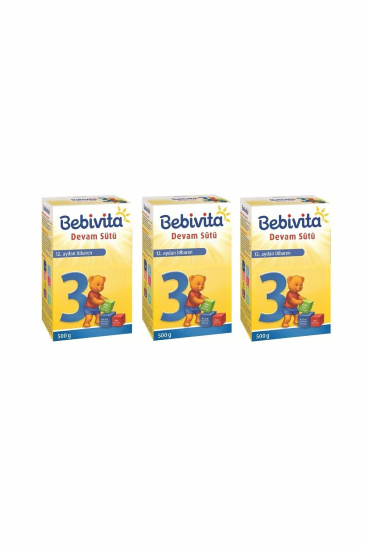 Bebivita 3 Devam Sütü 500 Gr 3 Adet