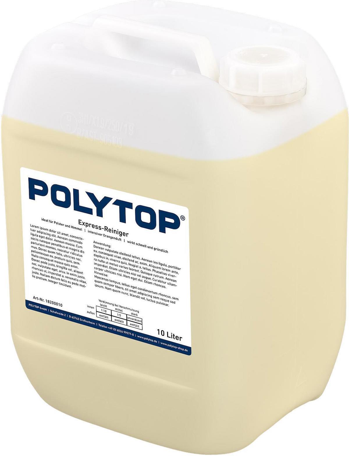 Polytop Express Cleaner Döşeme Temizleyici 10lt.