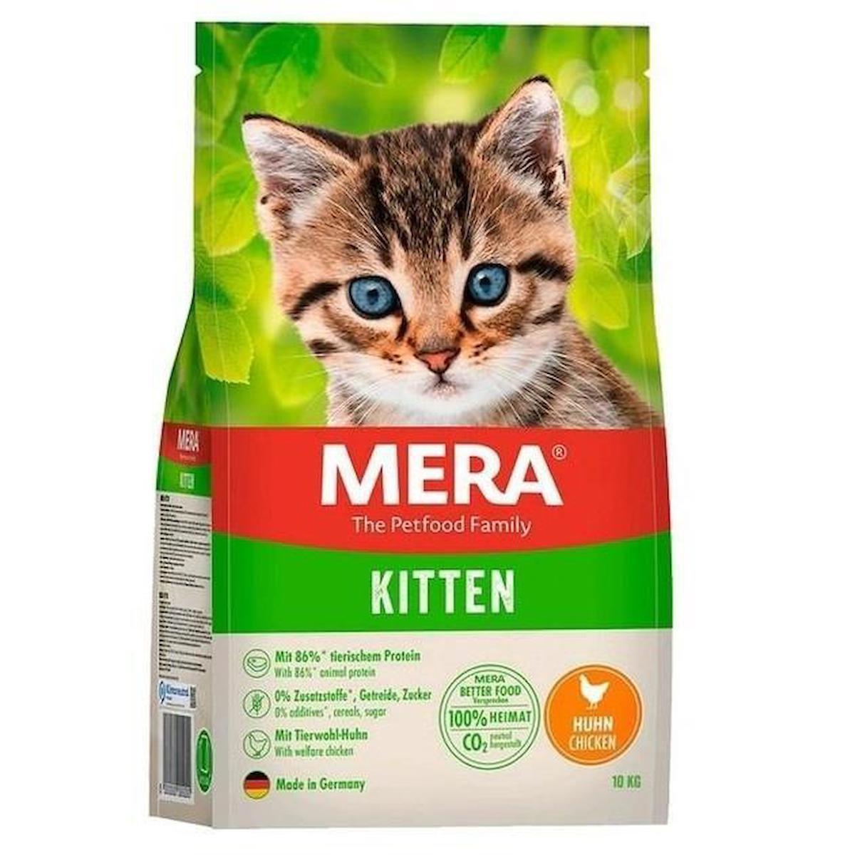 Mera Kitten Tahılsız Tavuklu Yavru Kedi Maması  10 Kg