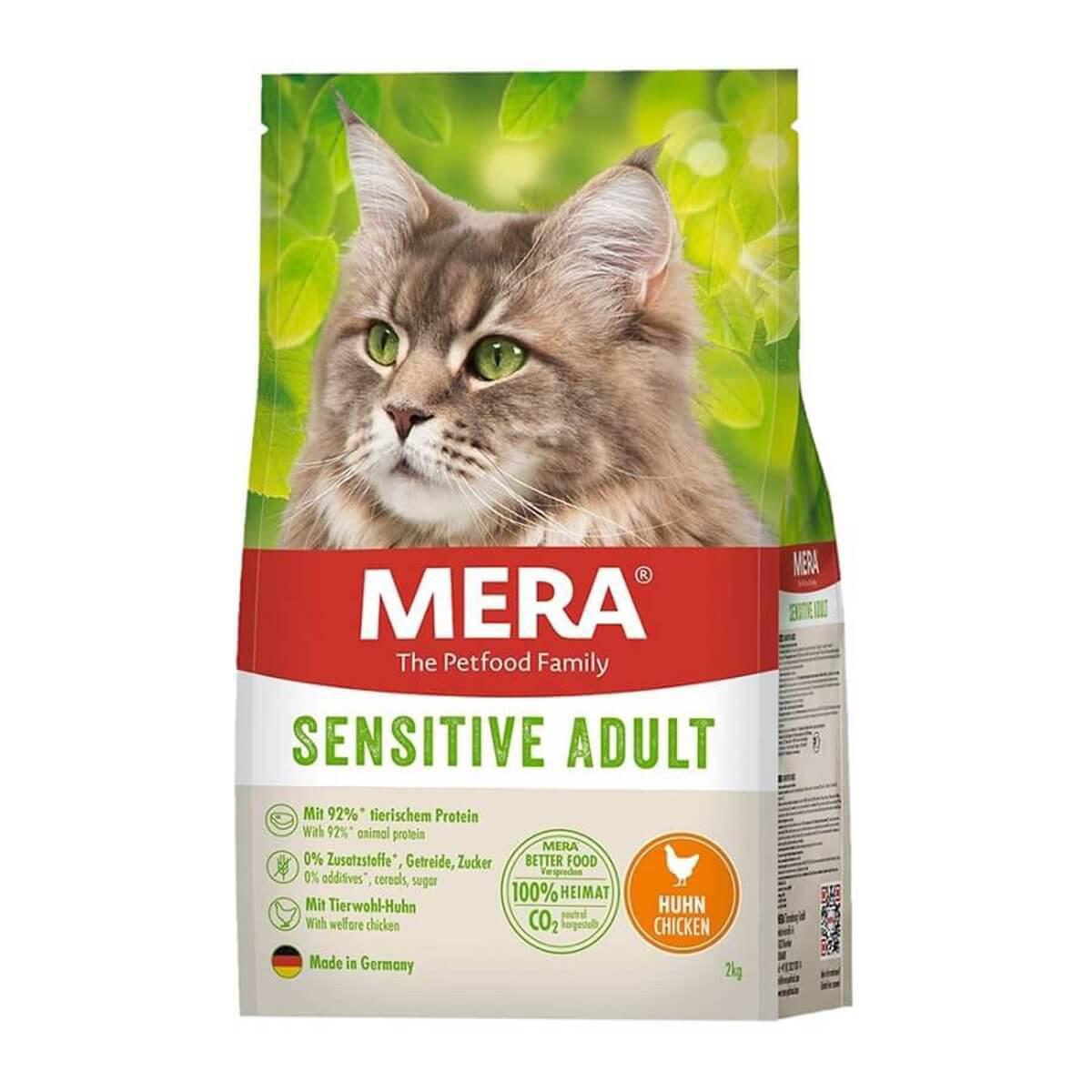 Mera Sensitive Tahılsız Tavuklu Hassas Kedi Maması  10 Kg