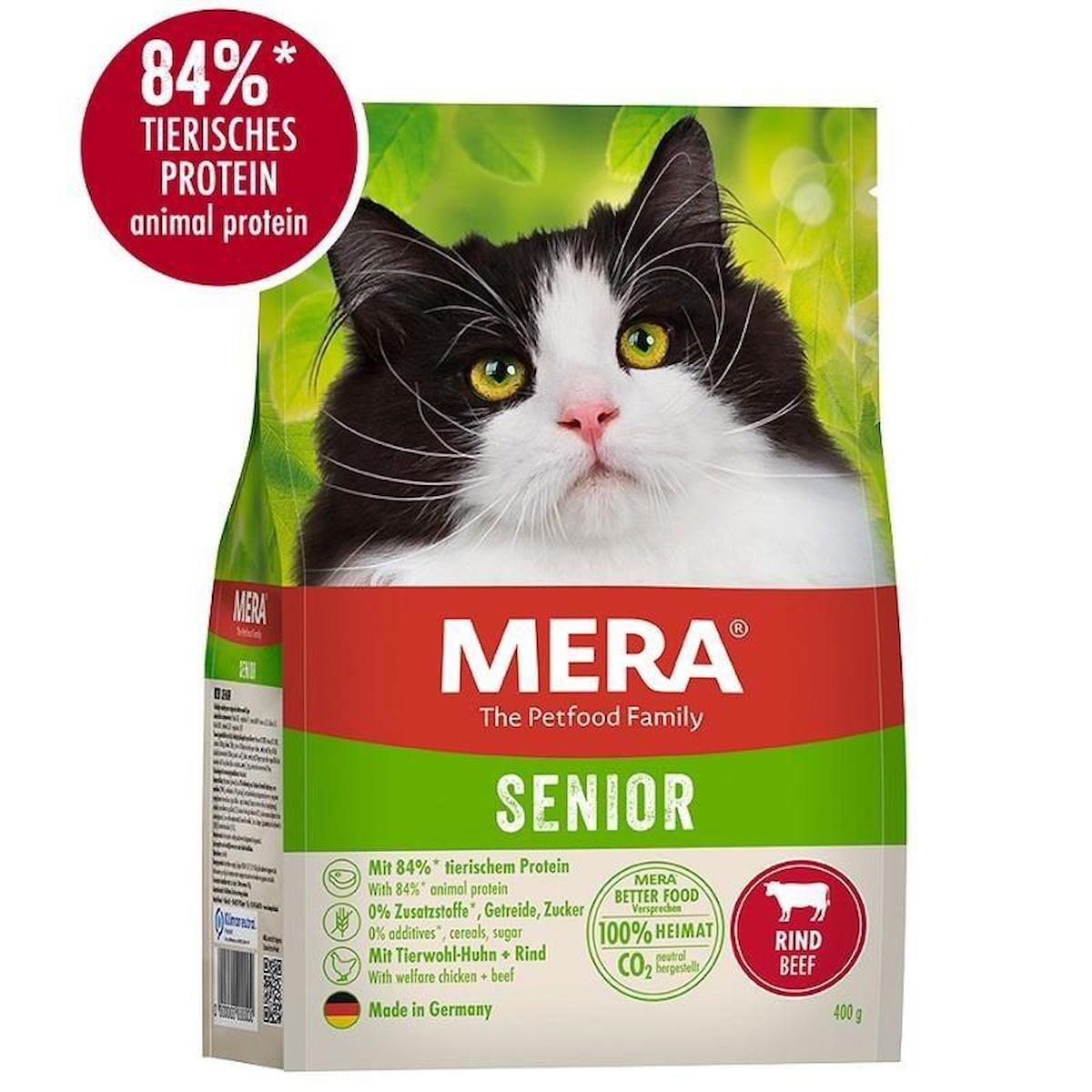 Mera Senior Tahılsız Biftekli Yaşlı Kedi Maması  2 Kg