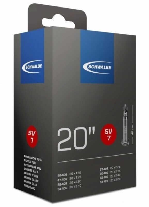 SCHWALBE 20x1.50-2.35 SV-7 40MM İNCE SİBOP İÇ LASTİK